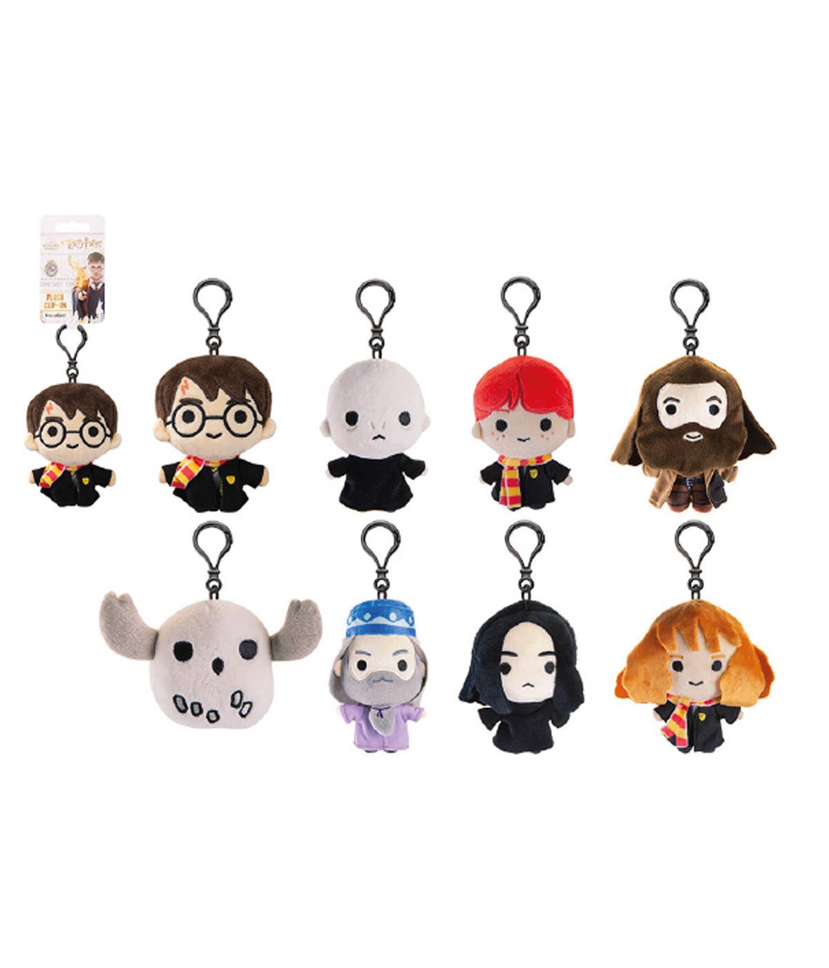 HARRY POTTER CLIP-ON PLUCHE 12 CM