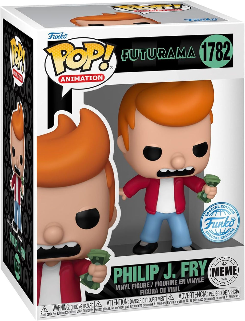 Pop! Philip J. Fry (Take My Money Meme)