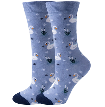 Chaussettes Cygnes Blancs