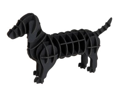3D Paper Model - Dachshund