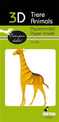 3D Papieren Model - Girafe