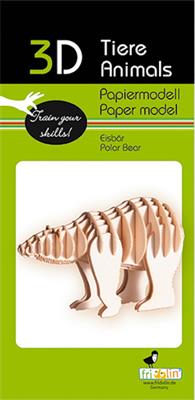 3D Paper Model - Polar Bear