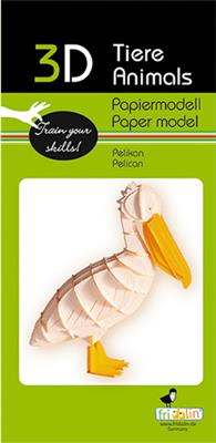 Modèle En Papier 3D - Pélican
