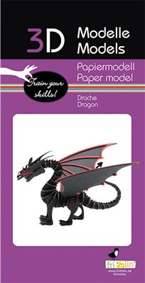 3D-Papiermodell - Dragon