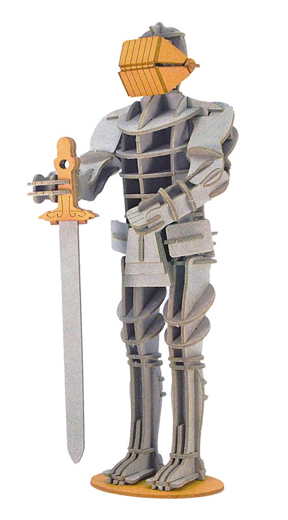 Modèle en Papier 3D - Chevalier