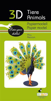 3D Papieren Model - Pauw