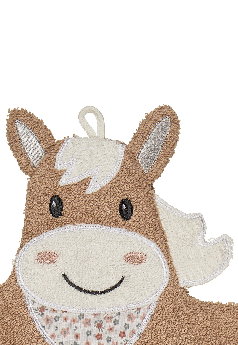 Gant de toilette Cheval Sunny - 22 x 24 cm