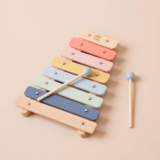 Jeu Jouet de Xylophone pour Enfants (FSC) en Bois Just Bee Kids