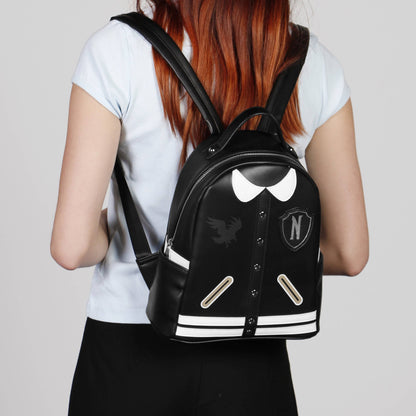 Mercredi Varsity Casual-Sac à dos Casual, Noir