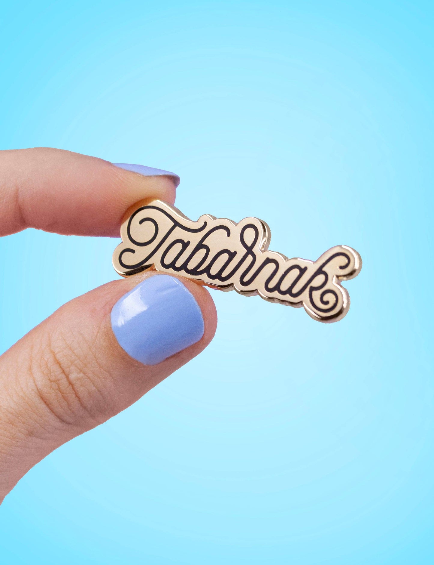 Tabarnak – ! épinglette en émail dur du québec design soigné | Joanna Behar – vue 1