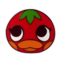 Pin’s Canard Tomate