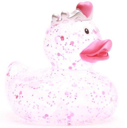 Princess Pink Glitter Duck