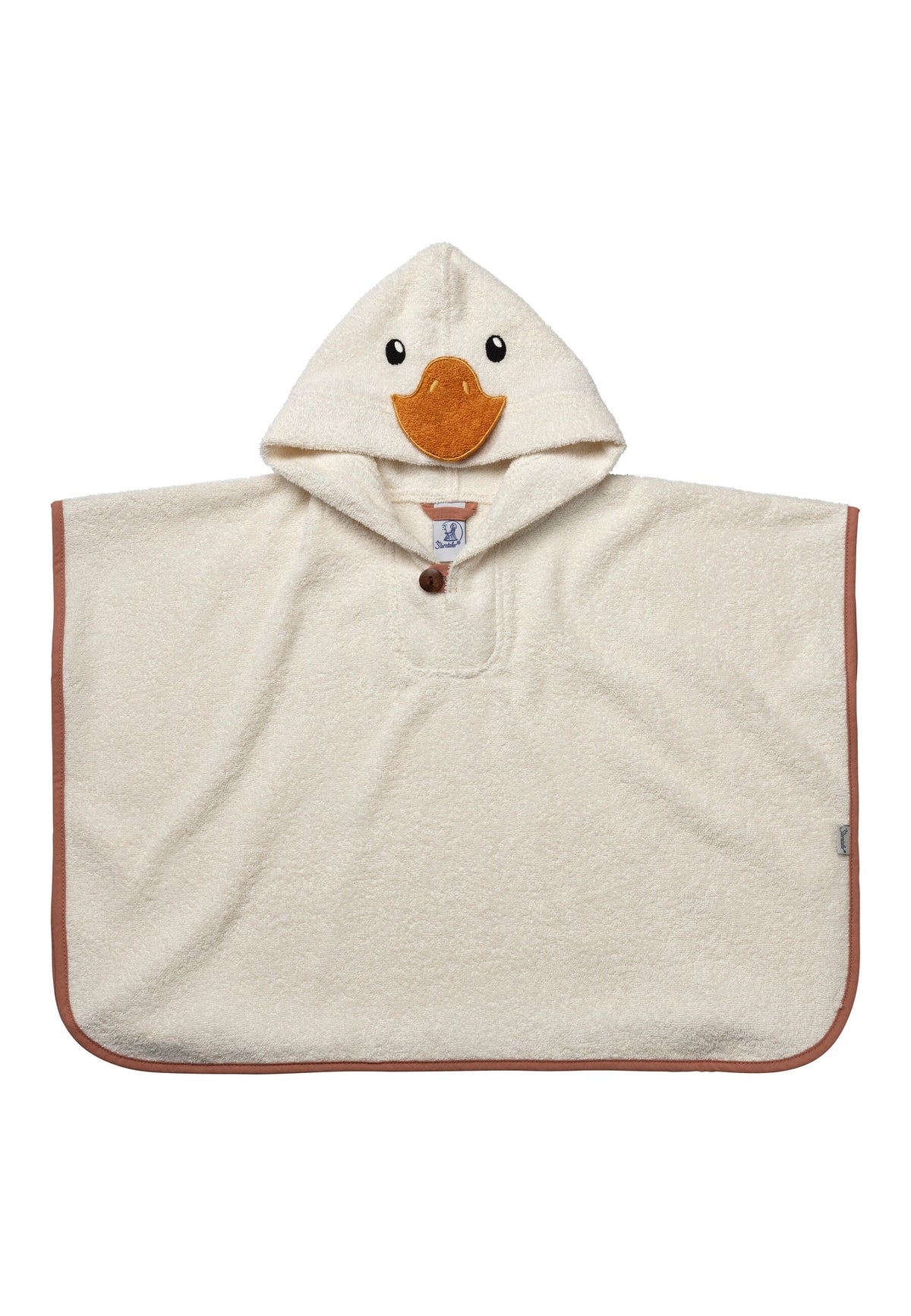 Poncho de bain enfant Canard Edda