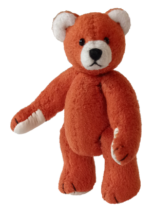 Ours Miniature Teddy Terracotta – 6 cm – Objet de Collection
