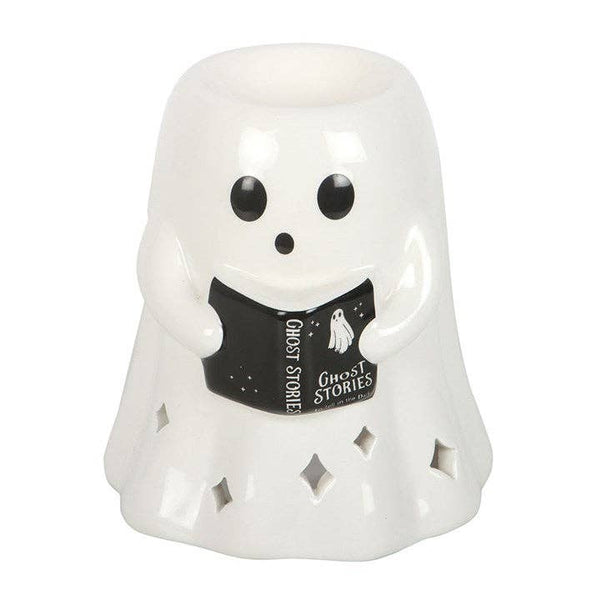 Histoires de fantômes Fantôme lecteur Halloween Brûle-parfum