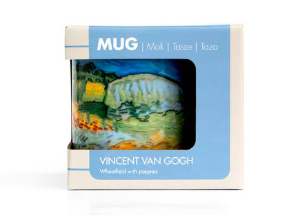 Mug in a box, Van Gogh, Wheat Field Under Thunderclouds