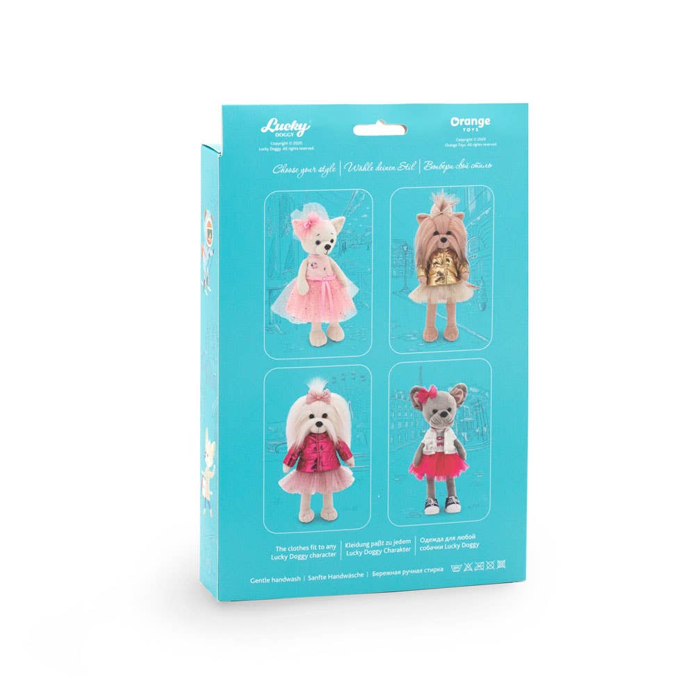 Kledingset: roze jas