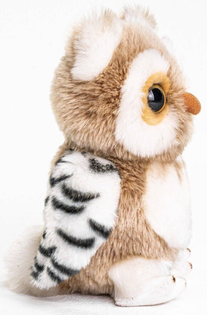 Peluche hibou beige-blanc Uni Toys