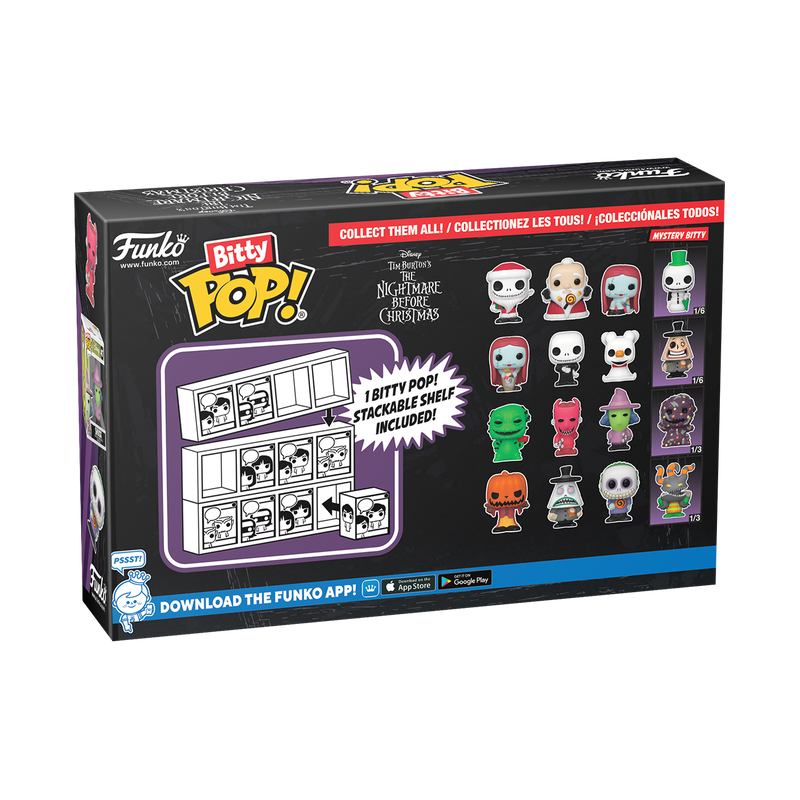 bitty pop the nightmare before christmas 4 pack series 4