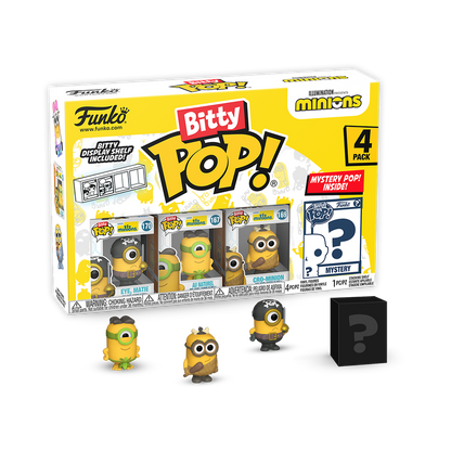 Bitty Pop! Minions 4-PACK - Series 1 - PRE-ORDER*