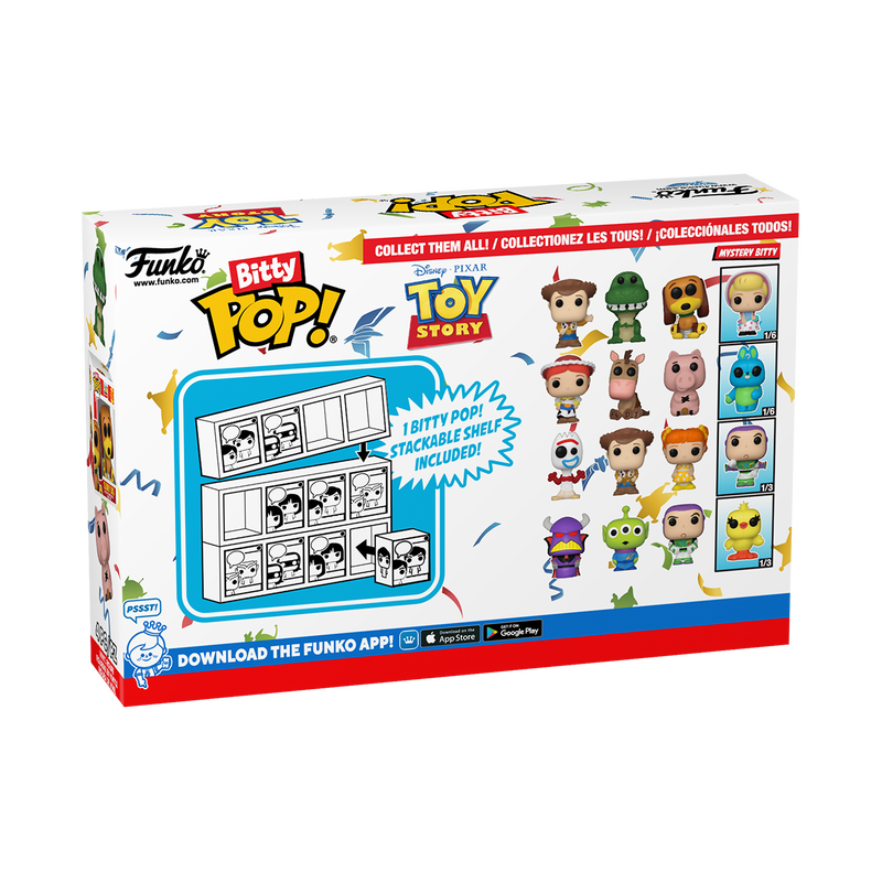 Bitty Pop! Toy Story 4-Pack Series 1
