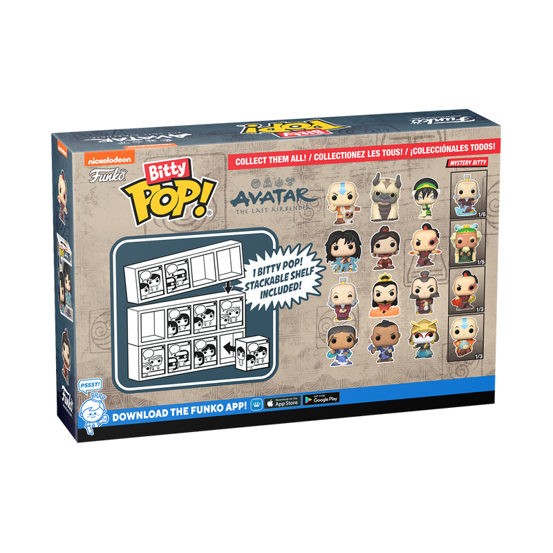 Bitty Pop! Avatar the Last Airbender 4-Pack Series 2