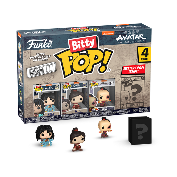 Funko Bitty Pop! Avatar le dernier maître de l´air 4-Pack Series 2 – Avatar, le dernier maître de l'air