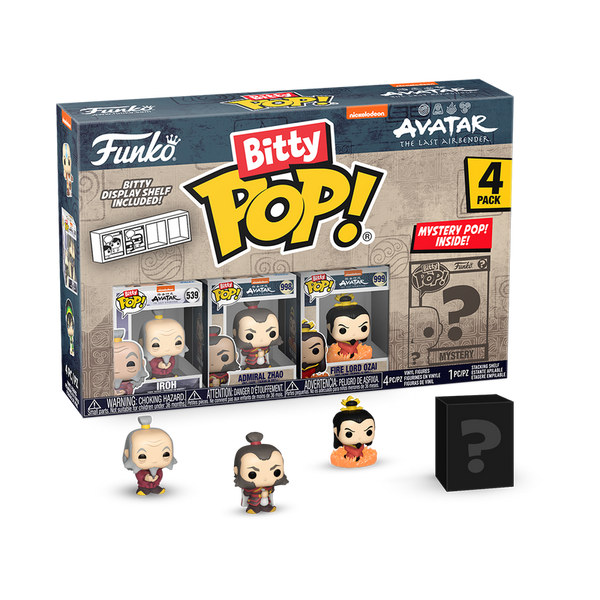Funko Bitty Pop! Avatar le dernier maître de l´air 4-Pack Series 3 – Avatar, le dernier maître de l'air