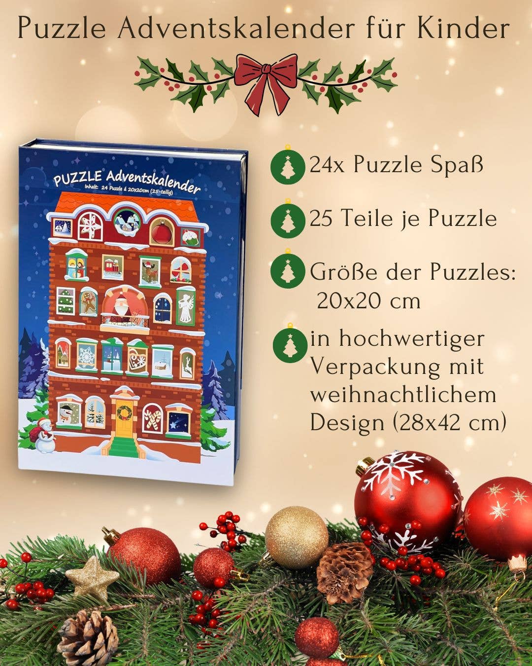 24-Day Puzzle Advent Calendar