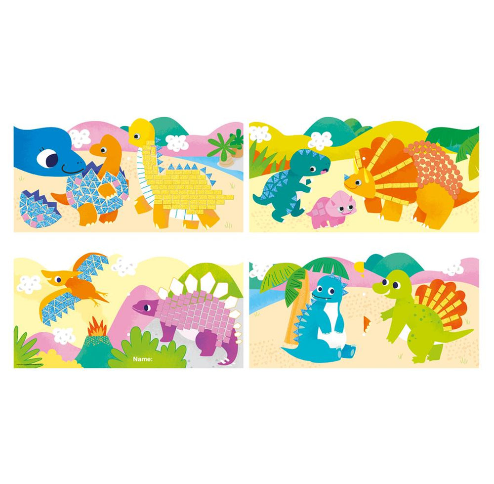 Junior Mosaic - I Create My First Story - Dinosaurs 
