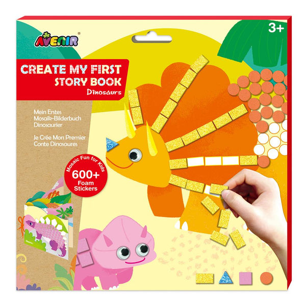 Junior Mosaic - I Create My First Story - Dinosaurs 
