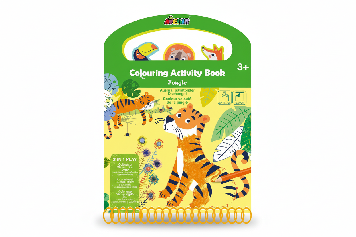 Jungle activity book 