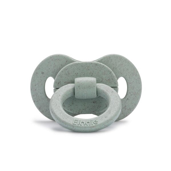 Birth pacifier in bamboo mineral green