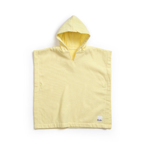 Zonnige dag gele badponcho