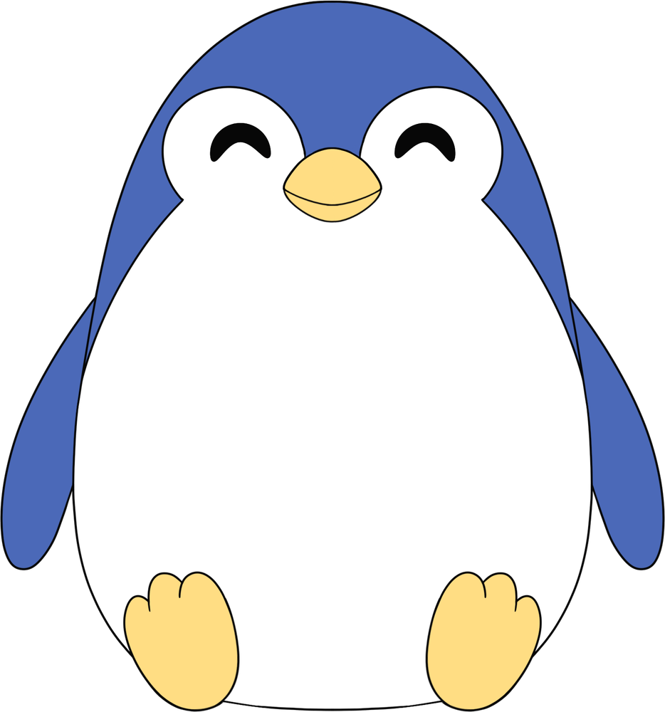 Penguin Plush (9in)