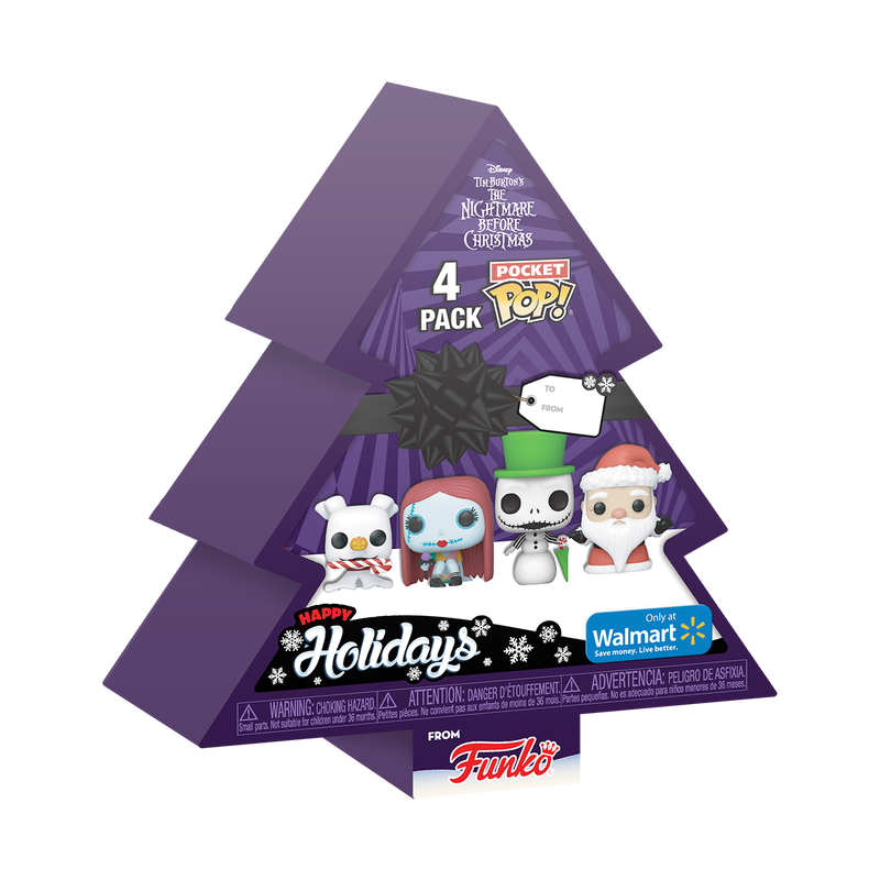 NBX - Pocket Pop! 4-pack - Kerstboom