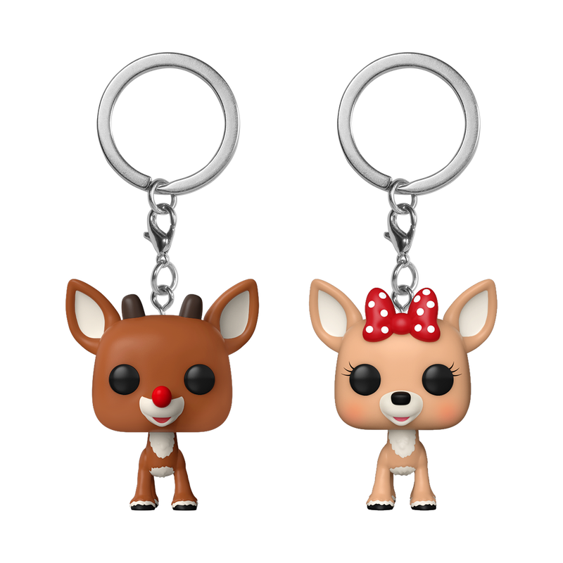 Pop! Keychain Rudolphe & Clarice (SE)