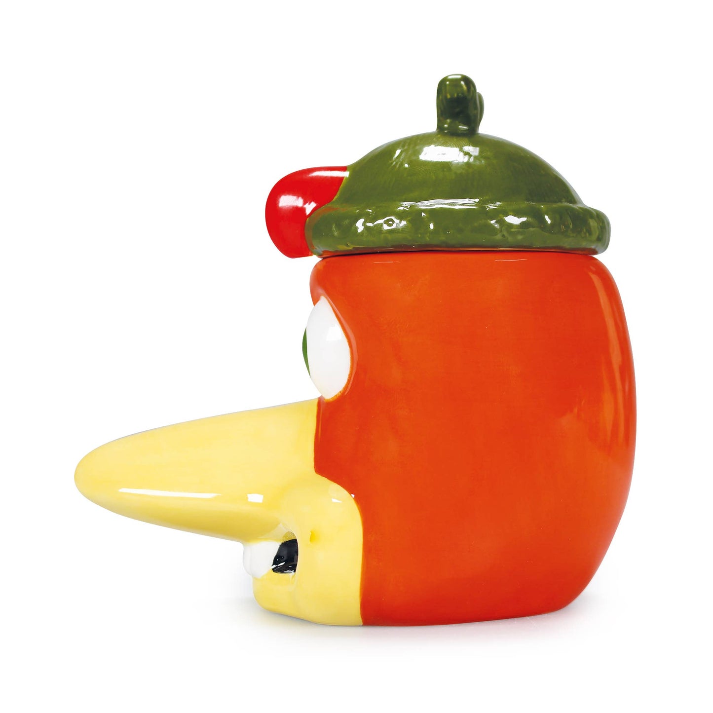 Cup-shaped can with lid (300 ml) - Chicken Run (Ginger)