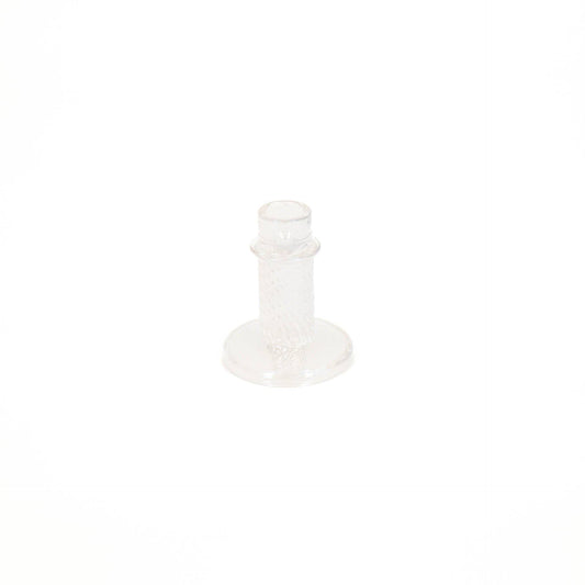 Bougeoir - Verre - Couleur Arc-en-ciel - 8x10cm