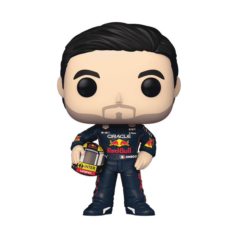 Sergio Perez with Helmet