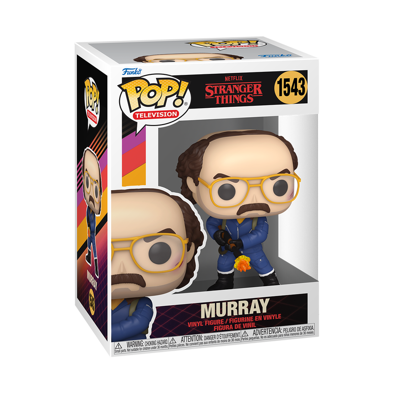 Pop! Murray Bauman avec lance-flammes