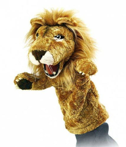 Marionnette à main Lion marionnette de scène 2562 / Lion Stage Puppet Folkmanis réaliste