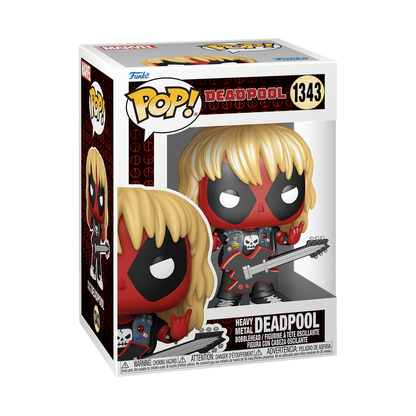 Pop! &amp; Tee Heavy Metal Deadpool (Metallic) 