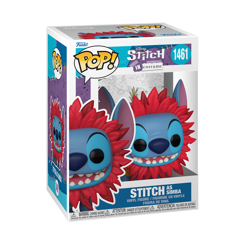 Pop! Stitch as Simba 