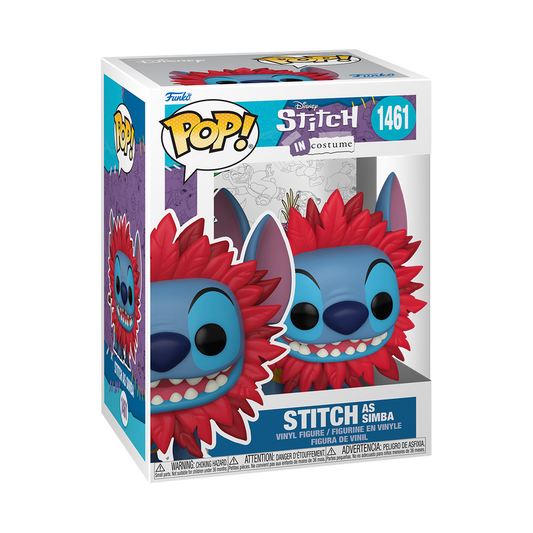 Pop! Stitch as Simba 
