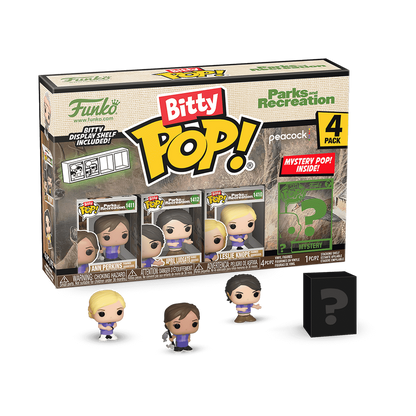 bitty pop parks and recreation 4 pack series 2