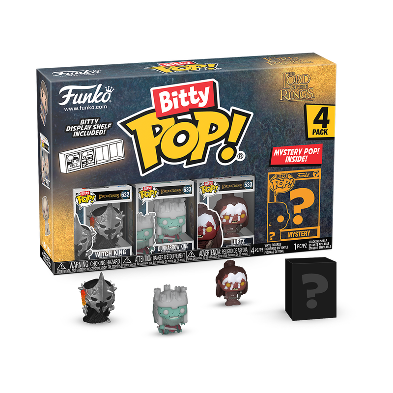 Bitty Pop! Lord of the Rings 4-Pack Series 4 