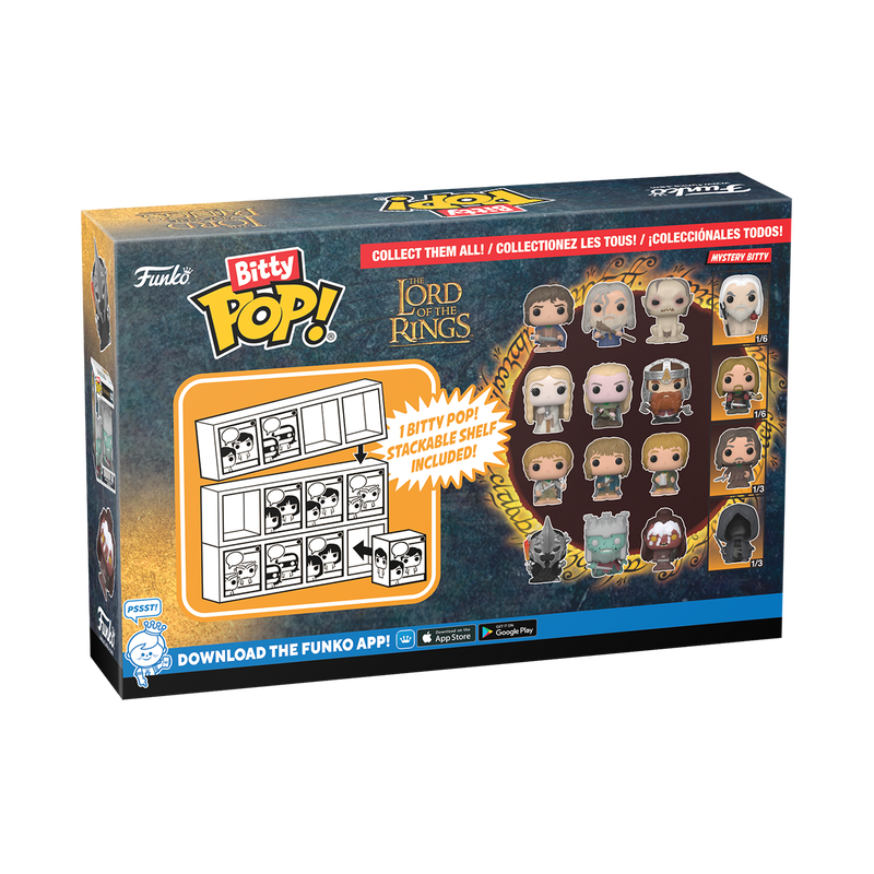 Bitty Pop! Lord of the Rings 4-Pack Series 4 