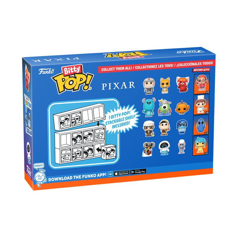 Bitty Pop! Pixar 4-pack serie 2