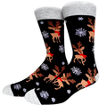 Chaussettes Rennes de Noël